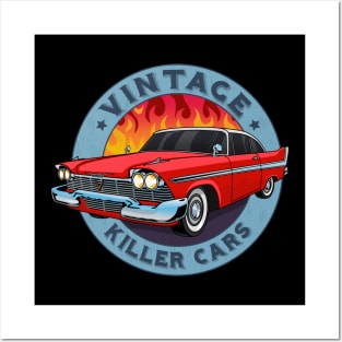 Vintage Killer Cars Posters and Art